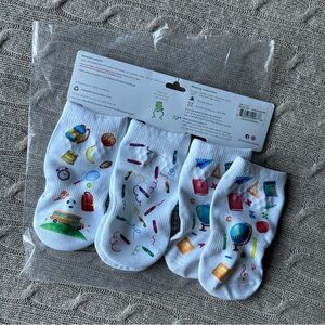 NWT Squid Socks, Classroom Collection, 12-24 Months
